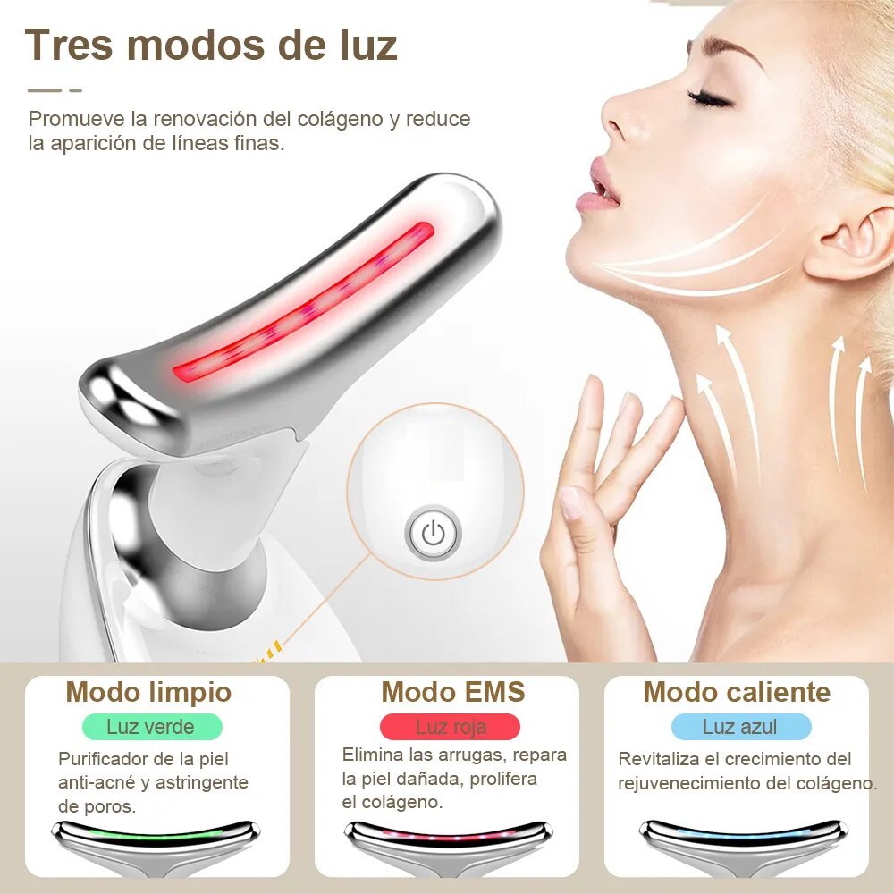 Masajeador Facial Antiedad Skintec