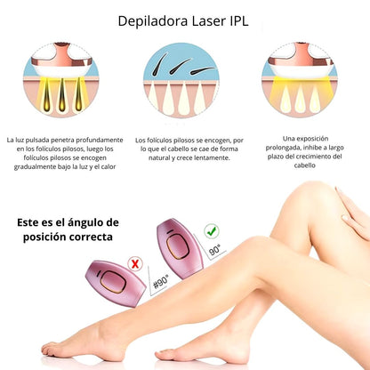 Depiladora Láser IPL Profesional